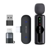 میکروفون یقه ای بی سیم تک کاربره گرین لاین مدل GM 75X رابط Type-C و Lightning و USB-A